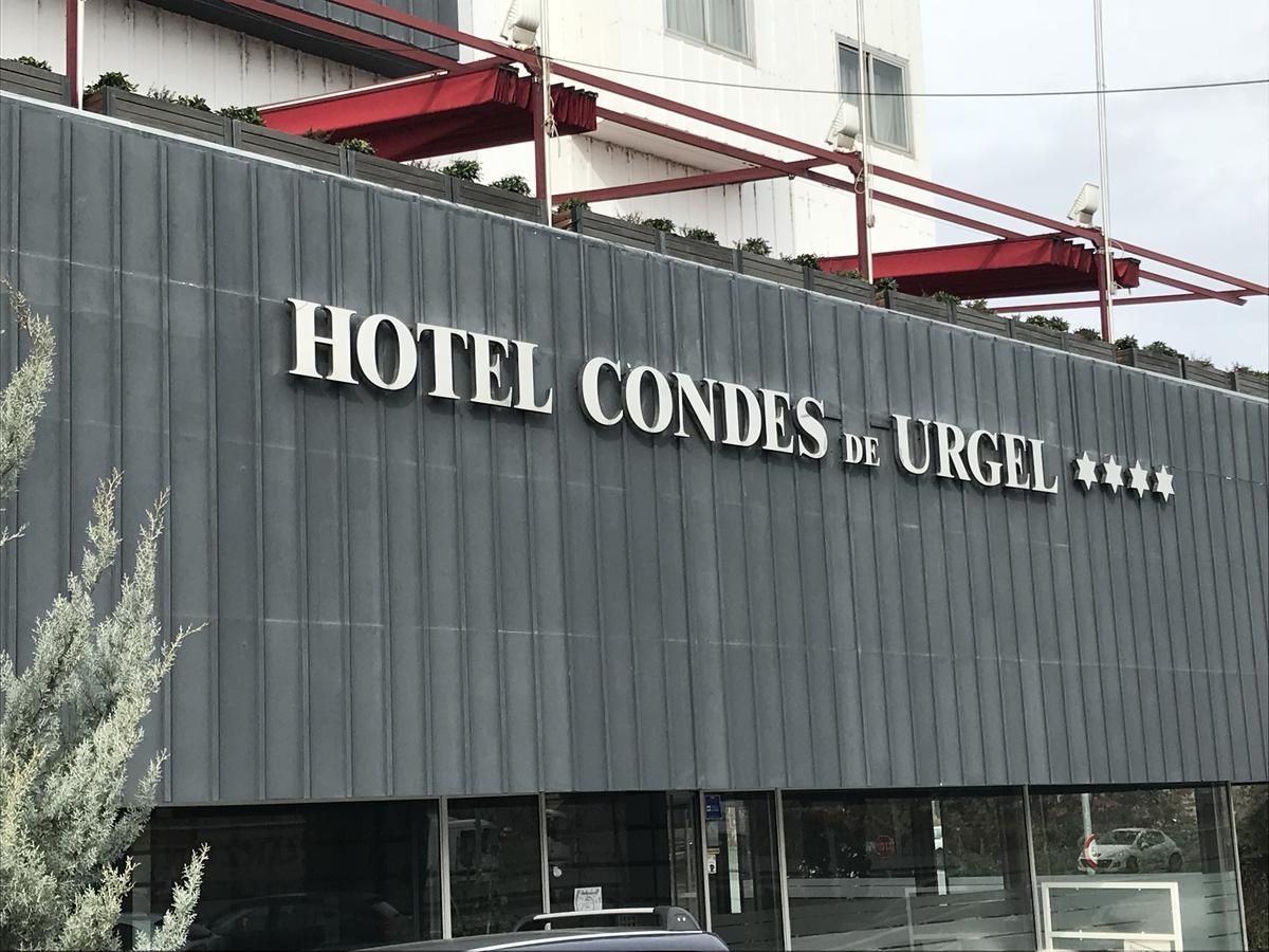 Hotel Condes De Urgel Lleida Bagian luar foto